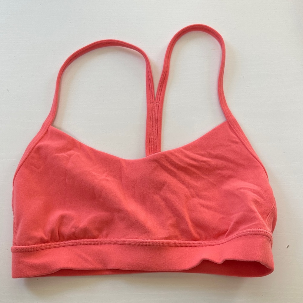 Raspberry Cream Lululemon. Sports Bra